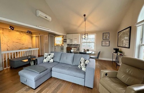 Magog Apartamento | Condo Azürea - A 5-minute walk from Plage des Cantons/Lac Memphrémagog