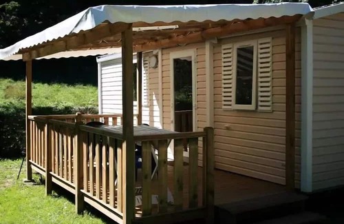 Oust Casa | MOBIL-HOME COUFLENS with covered terrace sleeps 6