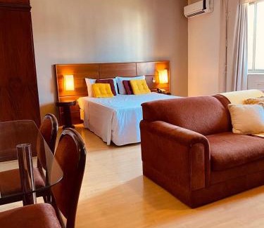 Atiradores Apartamento | Apto-hotel, piscina, Smart TV, academia
