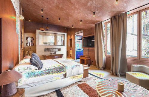 Saint-Clement Apartamento | Spacieux Duplex 6 Chambres avec Cuisine Haut de Gamme