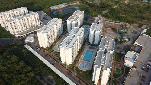 Girardot Apartamento | Apartamento Aqualina Orange Piso 2 Aire Acondicionado Vista a piscina