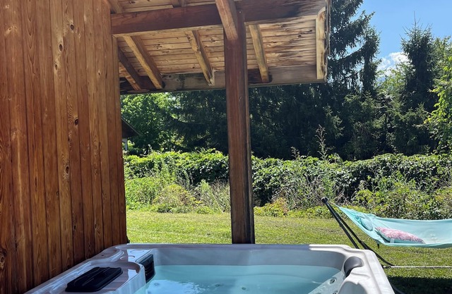 Between lake and mountains Chalet 136 m2 + maisonnette 36 m2/ swimming pool / jacuzzi