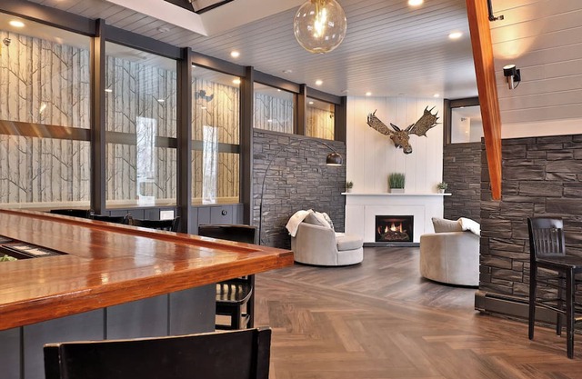 The Birch Ridge #10 - Blue Velvet Room, a cozy boutique hotel in the heart of Killington, Vermont.