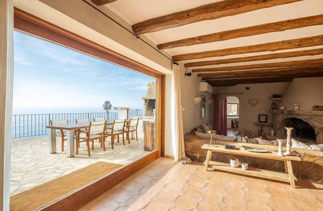Thrilling Costa Blanca Villa | Villa Hischer | 3 Bedrooms | Beachfront | Spectacular Sea Views | Spacious Furnished Sun Terrace with Private Pool | 2 Outdoor Kitchens with Outdoor Dining Area| BBQ facilities | Villajoyosa