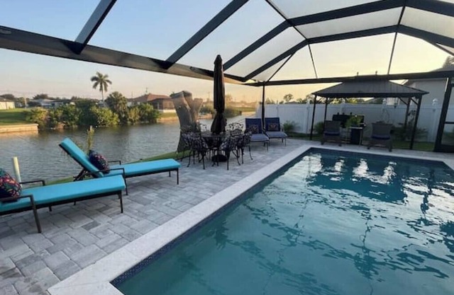 Amanecer en la Piscina