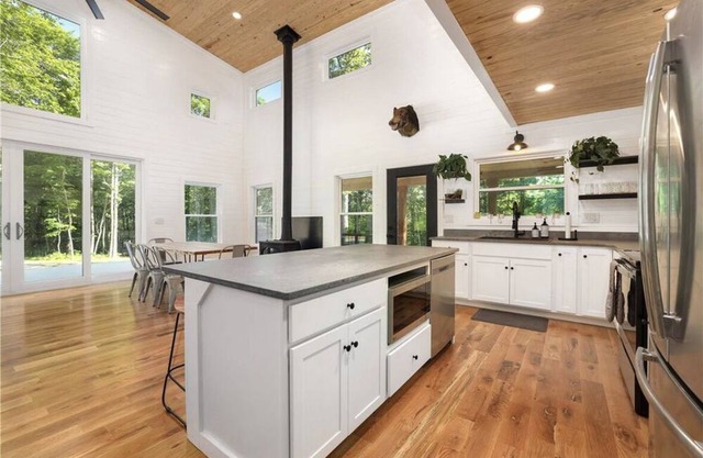Luxury Cabin nestled in the Ozark Mountains.
