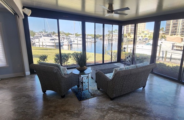 Harbor views and sunsets from the point!