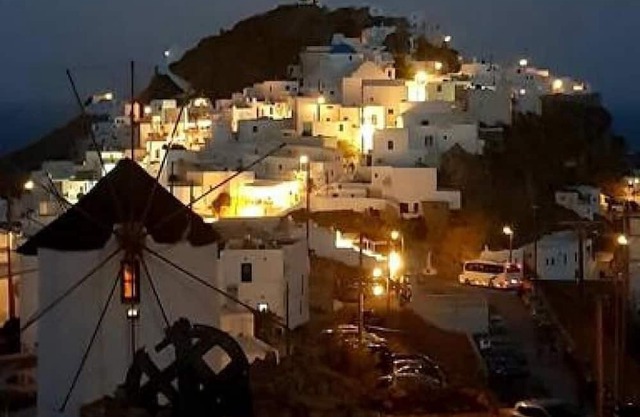 Milona's house in Chora, Serifos
