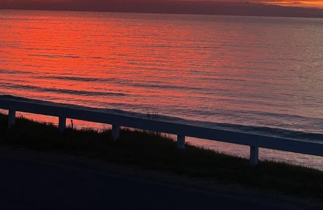 Beachfront Raumati Beach private and cozy new studio