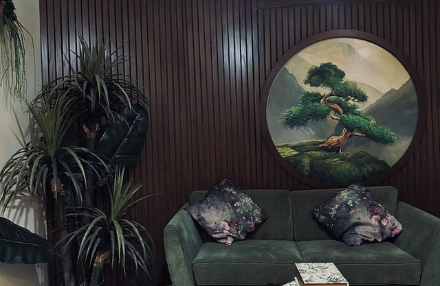 Emerald Arc: Stylish & Serene 1BHK Apartment