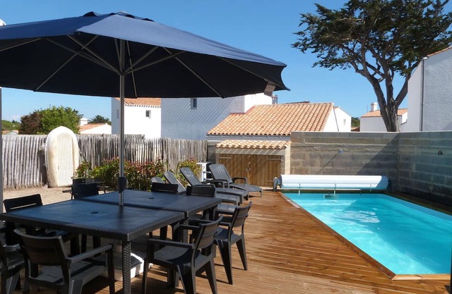 Casa nueva con piscina privada en Noirmoutier - 10 personas
