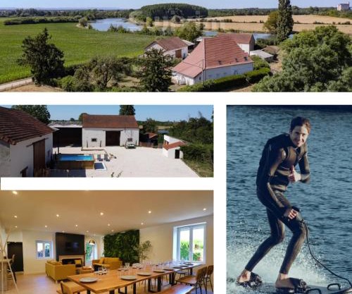 Domaine de Champenatre Maison en bord de saone
