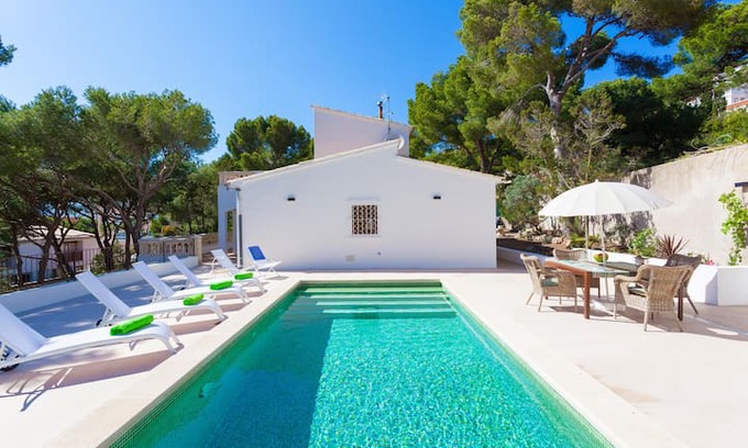 Cala Agulla Villa | Sa Torre. Villa with pool near the beach.