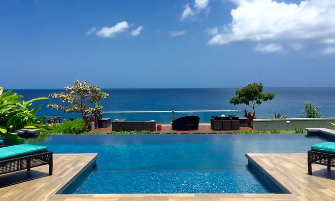 Borinquen Casa | 6 bdrm Ocean Front House Villa Carambola