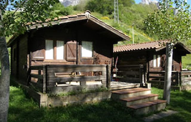 Posada de Valdeon Cabina | Cabaña de madera 3.Ruta del Cares.Picos de Europa