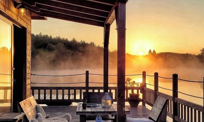 Noyen-sur-Sarthe Cabina | L'observatoire, Cabane Flottante Pour 4 Personnes