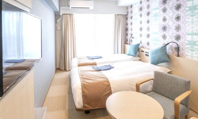 Mihama Casa | With balcony Moderate twin Nonsmoking vs | / Nakagamigun Okinawa