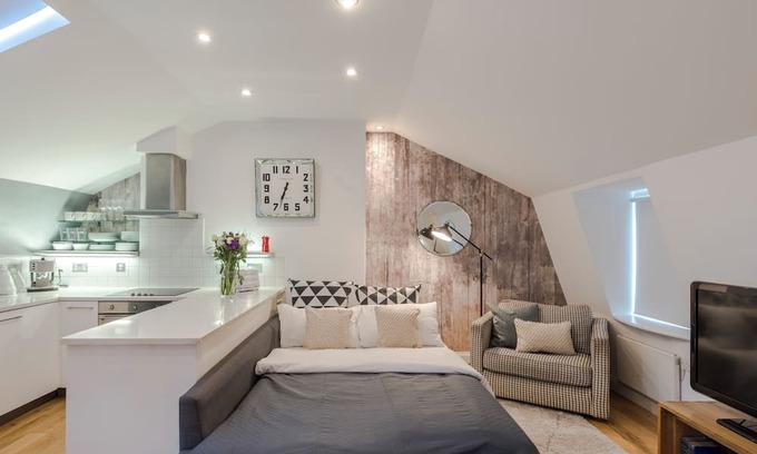 Kings Cross St. Pancras Apartamento | Central Kings Cross Penthouse