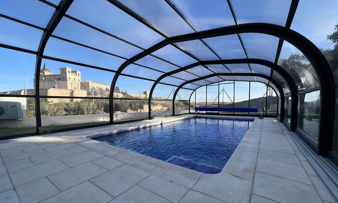 Ucles Casa | Casa Senda de los Lobos con Vistas al Monasterio de Uclés