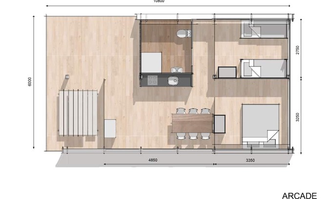 Zuna Complejo | Panorama Lodge met privé sanitair ~ en weids uitzicht