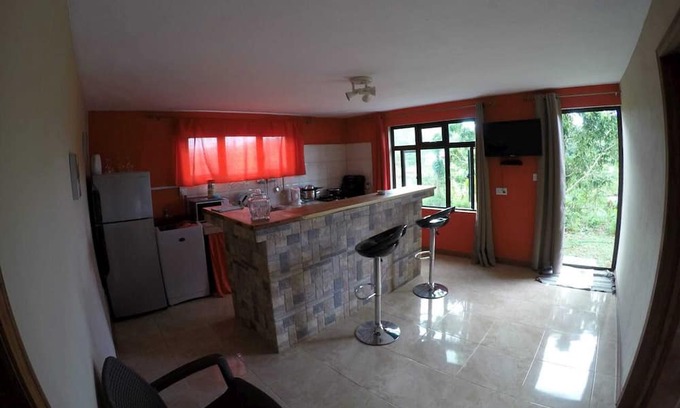Chamarel Casa | Homerez - Nice bungalow 10 km away from the beach for 2 ppl. at Chamarel
