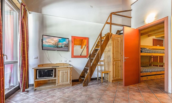 Frabosa Sottana Apartamento | One Bedroom with Mezzanine 6 beds
