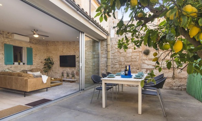 Santanyi Cabaña | Casa La Limonera. Townhouse with pool for up to 6 persons in Santanyi