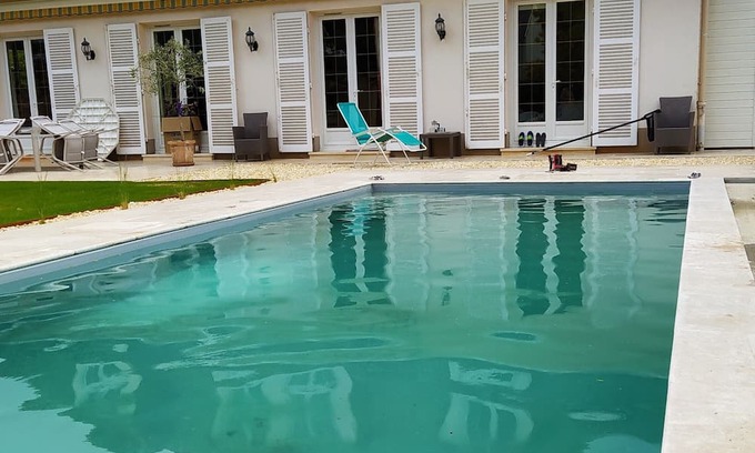 Maillets - Bellevue Casa | Chambre de Charme Piscine Chauffée Centre Parking Jardin