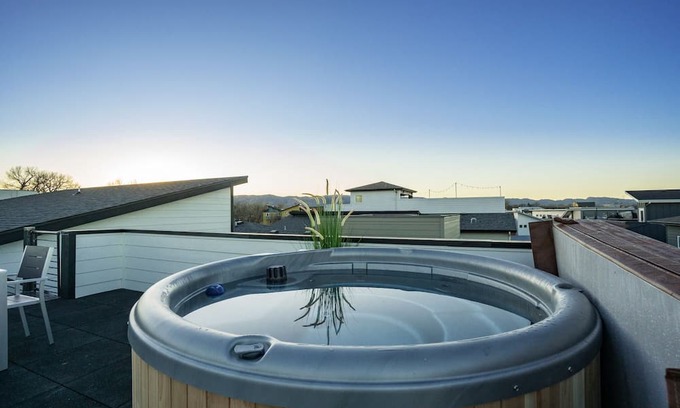 Old Town North Casa | Downtown Views Deluxe Guesthouse + Rooftop Spa!