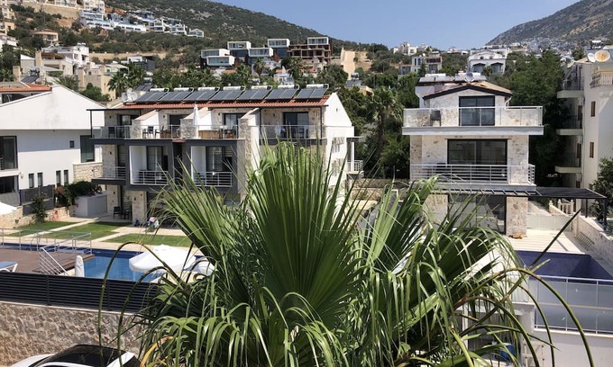 Kalkan Apartamento | Stonehaus Apart Kalkan 1+1 Top floor with two balcony and sea view No:11