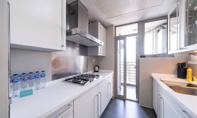 Xujiahui Cama Y Desayuno | Tyms Family 3BR 2BA Apt Xuhui Center