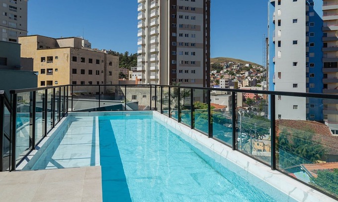 Sao Benedito Apartamento | Studio w/Swimming Pool in Pocos de Caldas Pgo0406