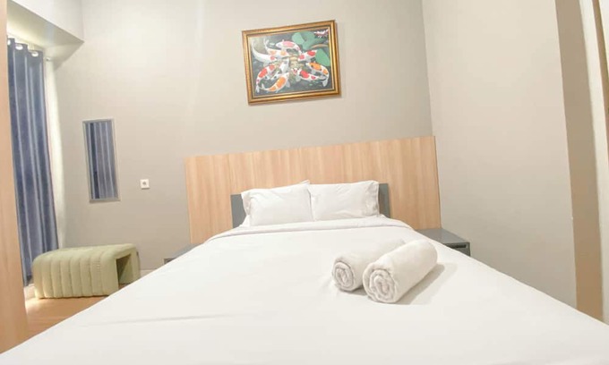Semarang Apartamento | Good And Simple Look 1Br At Amartha View Apartment