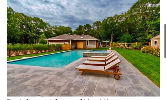Oak Bluffs Casa | Charming 4 Bedroom Heated Pool Outdoor Dining w/Sound System in Oak Bluffs