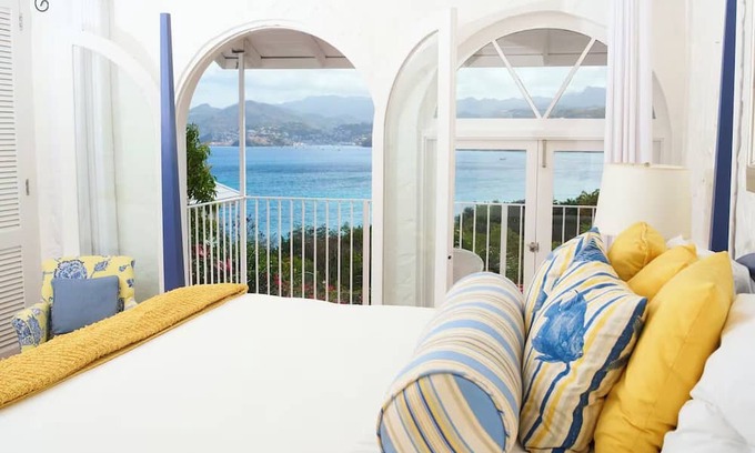 Morne Rouge Casa | Deluxe Villa w/Balcony, Ocean View & Pvt Beach Access - Escape for the Senses