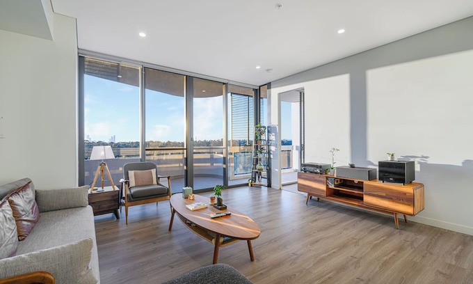 Sydney Olympic Park Apartamento | Olympic Park/Excellent view/2Br/By Train/Shopping