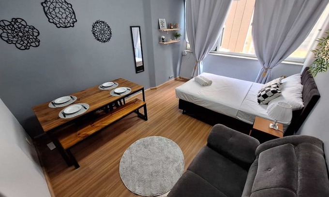 Centro Apartamento | Beautiful FLAT185 VLT Metro Carioca Center LAPA - Rock in Rio