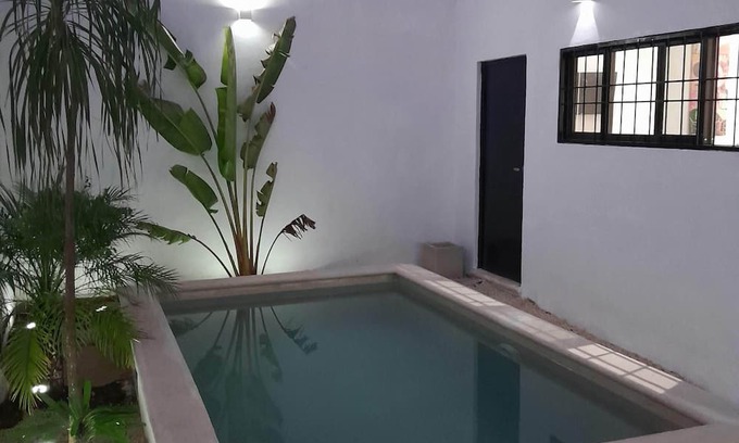 Merida Municipality Casa | Contemporary Home & Tiny Home w/pool. 15-minute walk to Merida, Centro