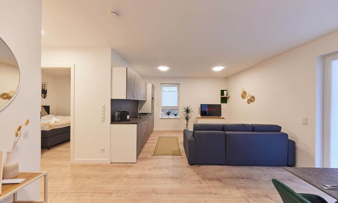 Bad Oeynhausen Apartamento | Homeme 1 Zentral Netflix Küche Parkplatz Kliniknah