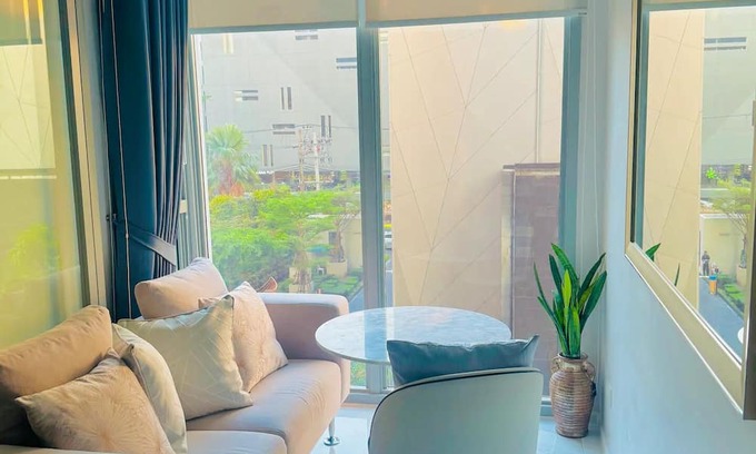 Nana Apartamento | 1BR-BTS Nana 200m-Luxury Sky Infinity Pool&Gym