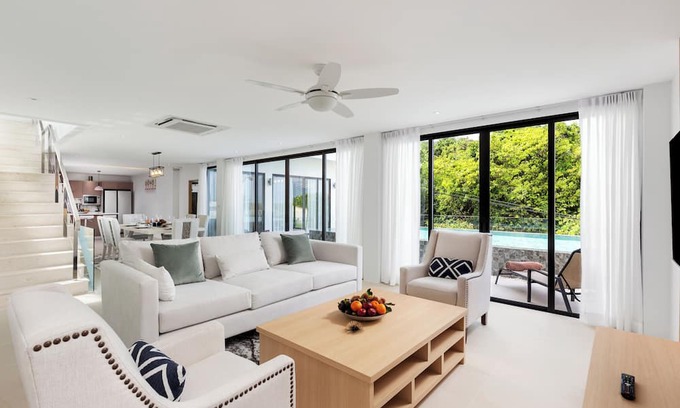 Choeng Thale Villa | Spacious 4-Bedroom Retreat: Newly Built and Family-Friendly in Quiet Layan Beach