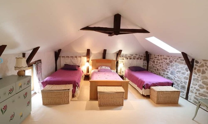 Le Rouget-Pers Cabaña | Gite Le Rouget-Pers-Pers, 3 bedrooms, 8 persons