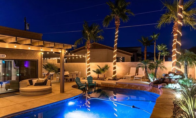 Lake Havasu City Casa | Lakeside DREAMstay | Pool | Spa | Bball | Firepit