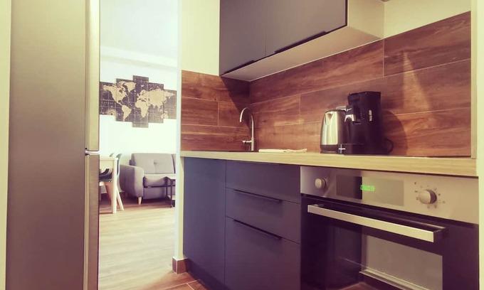 La Demi - Lune Apartamento | Beautiful T2 in a modern residence with private parking