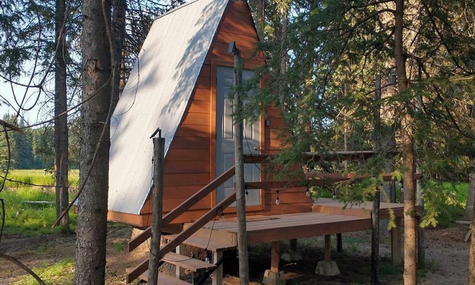 Clearwater County Cabina | Comfort camping at it's finest!