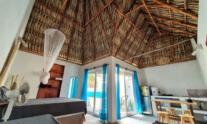 El Paredon Casa | Iguanas Bungalow /private bathroom and pool! AZURA
