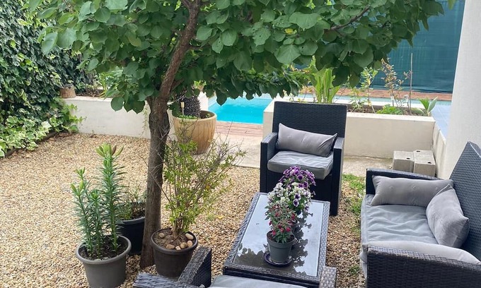 Aimargues Casa | Location 20mn from the beach and 5mn from the freeway entrance
