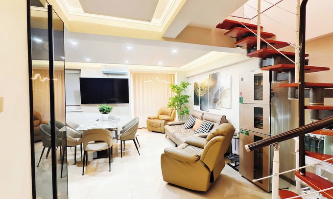 Da Dong Apartamento | Beautiful penthouse apartment in Shenyang with full amenities, kitchen, WiFi, AC