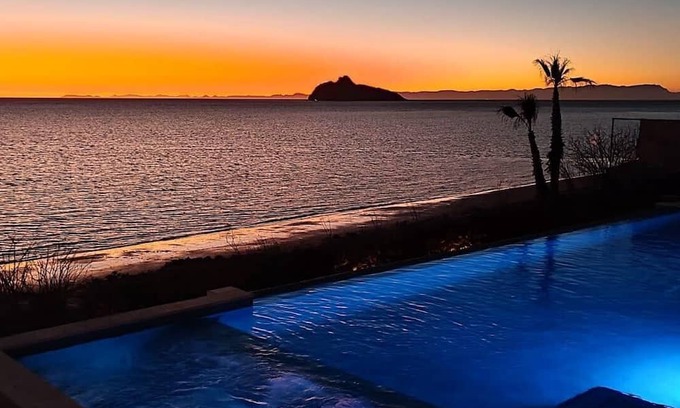 Central Sonora Apartamento | Casa Maca Bahía de Kino - Penthouse Frente a la Playa en la Zona más Tranquila