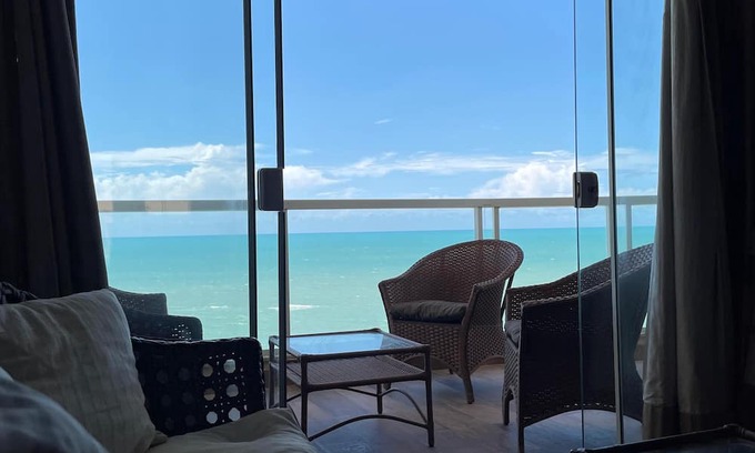 Canoa Quebrada Apartamento | Melhor Vista de Canoa Quebrada